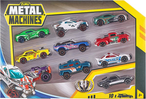 Metal Machines Mini Racing Car Toy Series 2 10 Pk
