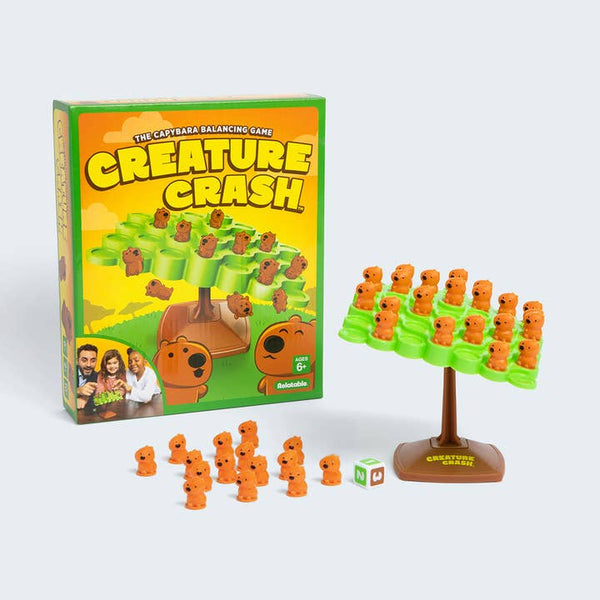 Creature Crash - A Wobbly, Wild Capybara Balancing Game