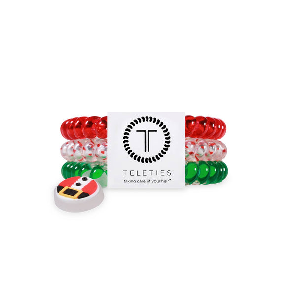 Teleties Secret Santa Hair Ties - Small