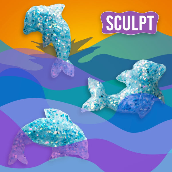Crazy Aaron's® - Dolphin Dance Thinking Putty®