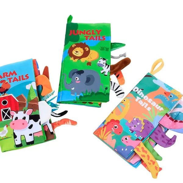 Animal Tails Cloth Books