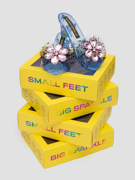 SS Pink Flower Gem Play Shoes