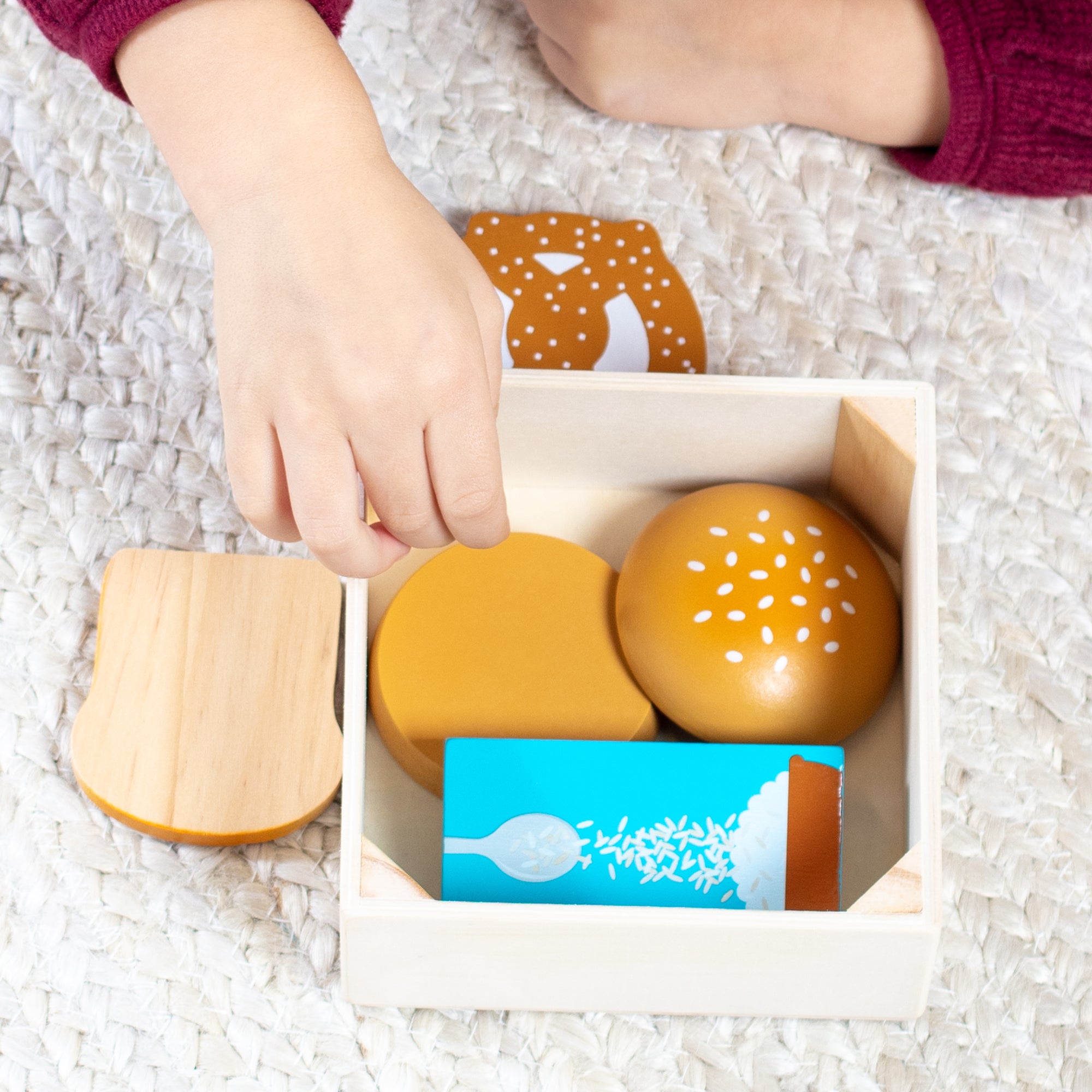 Wooden Food Groups Play Set - Grains