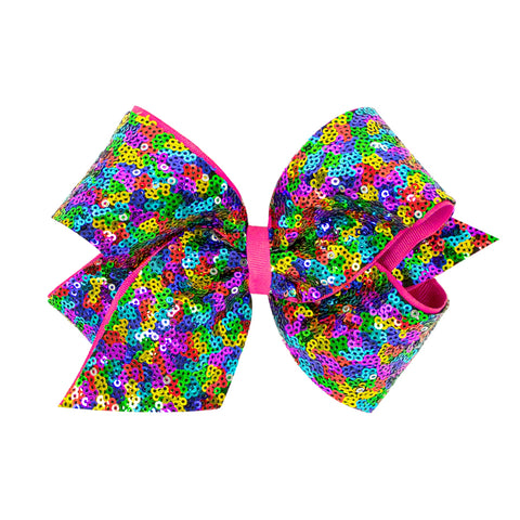 Wee Ones King Sequin Overlay Bows