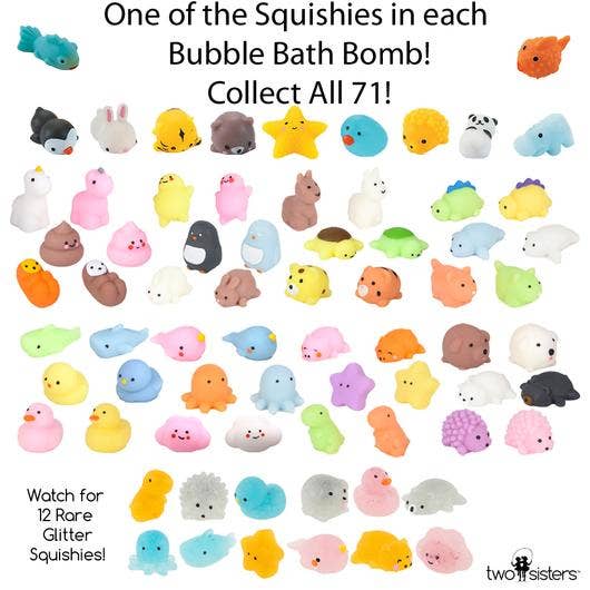 Squishy Kids Bath Bombs