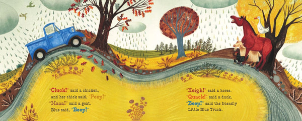 Little Blue Truck Milestone Edition: Book and Milestone Cards