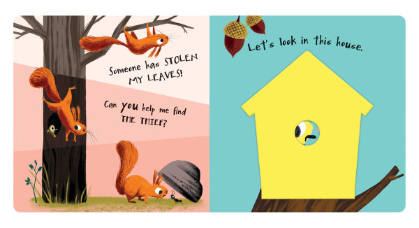 Where's the Leaf Thief? - BB w/ Felt Flaps