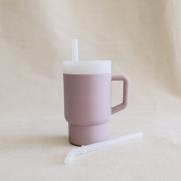 AT Silicone Tumbler - Mauve Pink