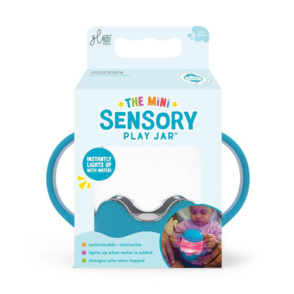 Glo Pals Mini Sensory Jar - Blue