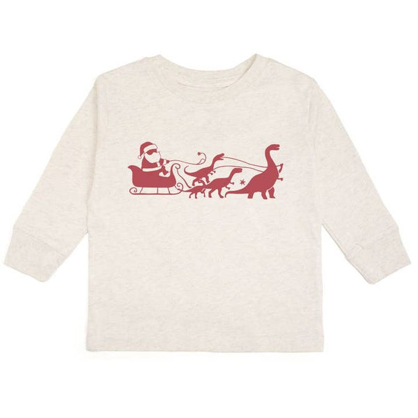 Dino Christmas Long Sleeve Shirt