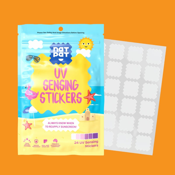 UV Sensing Sticker - Natural Sunscreen Reminder