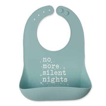 No More Silent Nights Wonder Bib
