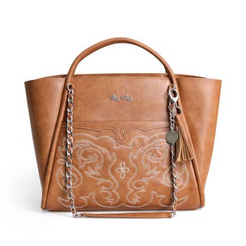 IR Nash Saddle Boss Tote™ - Western Vegan Leather Tote