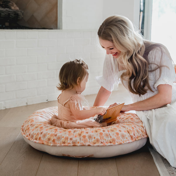 Goosewaddle X Lucy Darling Kids Floor Pillow - Flower Child