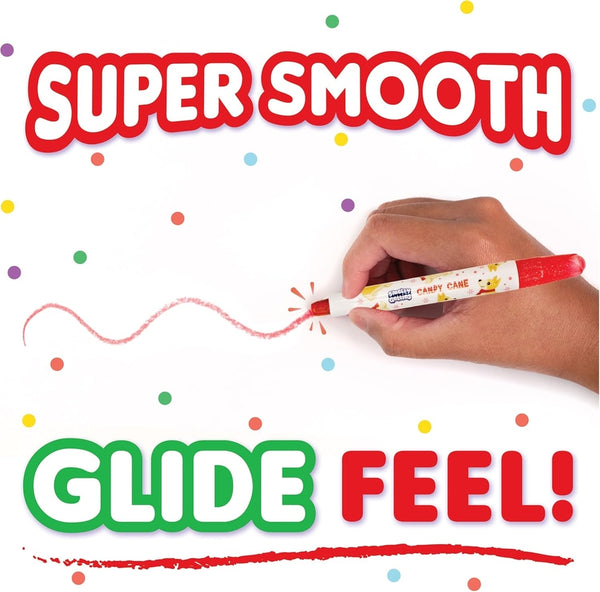 Holiday Smelly Gellies - Scented Glitter Gel Coloring Sticks