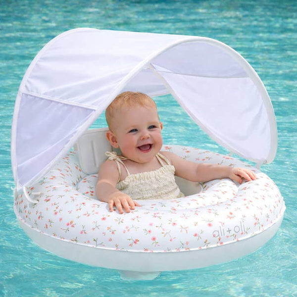 Ali+Oli Baby Swim Seat with Sun Canopy