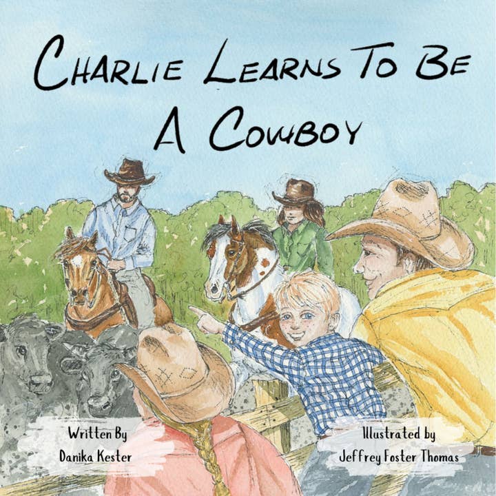 Charlie Learns To Be A Cowboy
