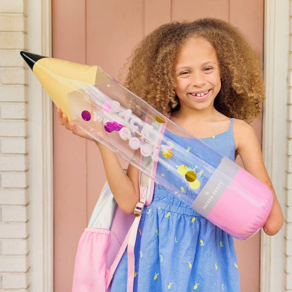 Pencil Me in Jumbo Inflatable Pencil and Sticker Kit