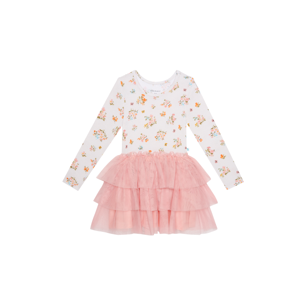 Long Sleeve Tulle Dress - Clemence