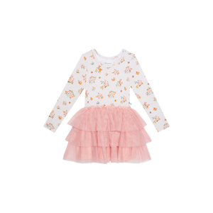 Long Sleeve Tulle Dress - Clemence