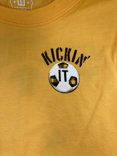 Just Kickin It Gold Blend Tee