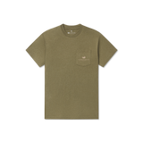 Washed Dark Green Pointer Tee