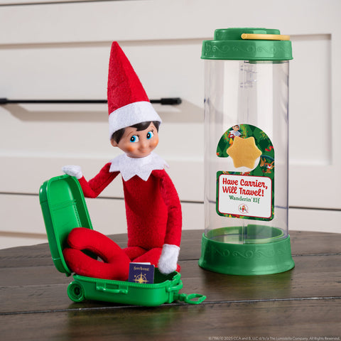 Elf on the Shelf Scout Elf® Carrier, Ltd. 20th Anniversary Ed. Kit