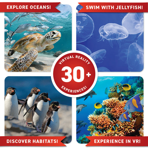 VIRTUAL REALITY BOOK & GIFT SET-OCEANS