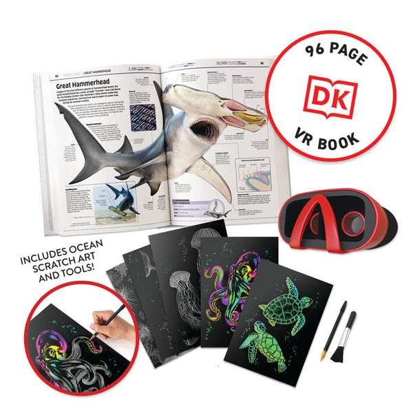 VIRTUAL REALITY BOOK & GIFT SET-OCEANS