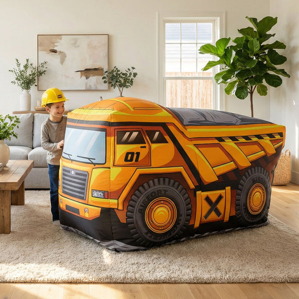 The Original AirFort - Big Yellow Dump Truck
