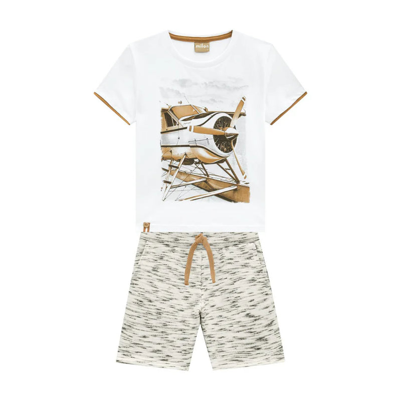 Airplane Tee & Short Set