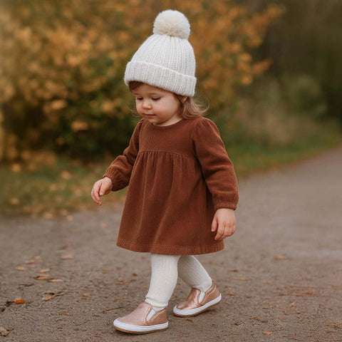 Leah Basic Soft Soles - Gold