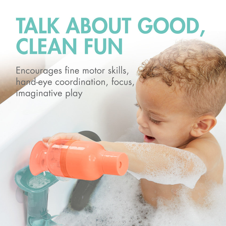 Boon TUBES Building Bath Toy Set