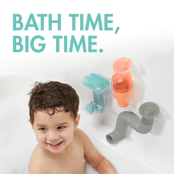 Boon TUBES Building Bath Toy Set