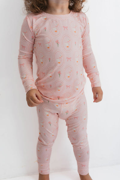 Pink Little Goose 2 Piece Set