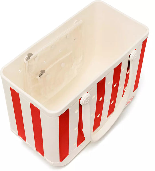 Buoy Red Stripe Original Bogg Bag