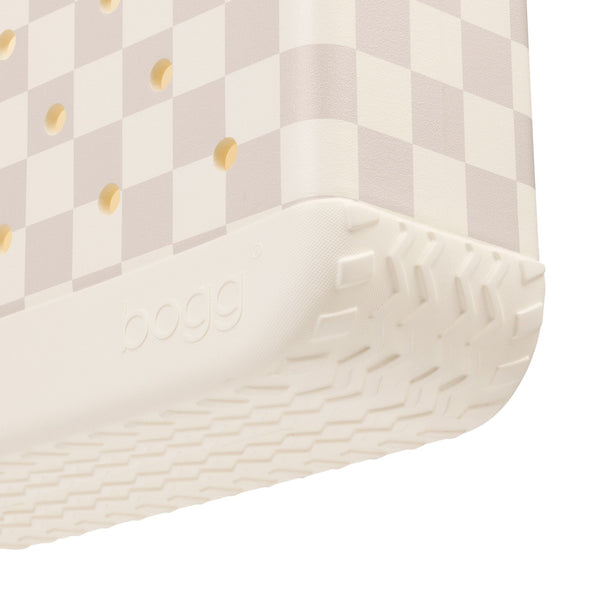 Checker Out Baby Bogg Bag Coconut/Mushroom