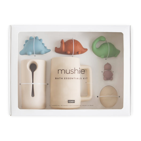 Mushie Bath Essentials Kit - Dino