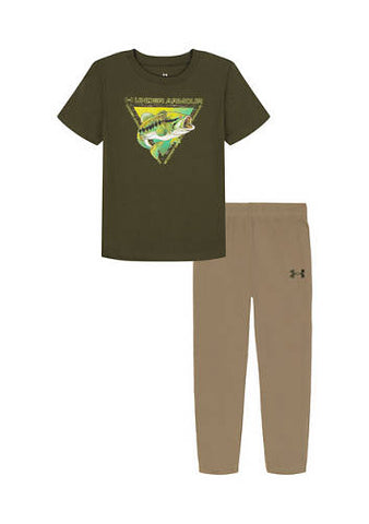 UA Bass Fish Graphic Set - Expedition Green