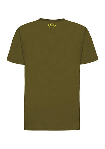 UA Logo Tee-Canteen Green