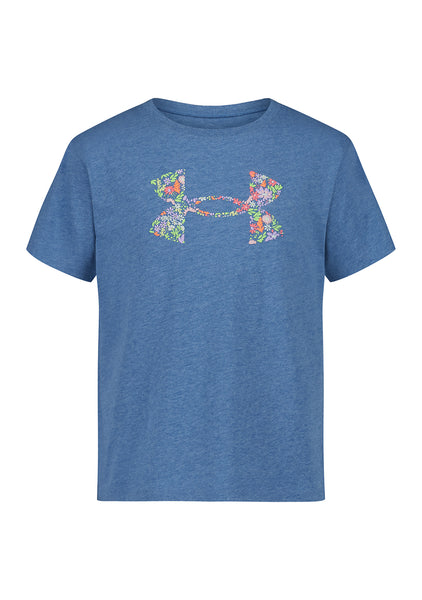 Varsity Blue Ditsy Logo Shirt