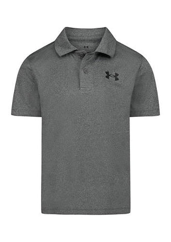 UA Matchplay Twist Polo Shirt-Castlerock