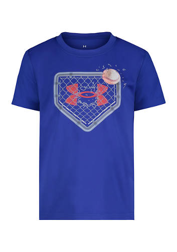 UA Short Sleeve Baseball Fence Graphic T-Shirt
