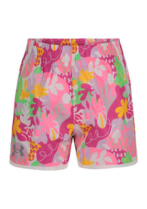 Pink Tropical Fly By Short