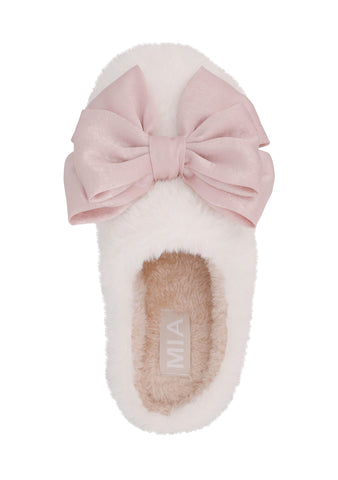 Pink Bow Cozi Slippers