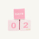Hamptons Hot Pink, Palm Beach Pink & Palmetto Pearl Blaylock Blocks