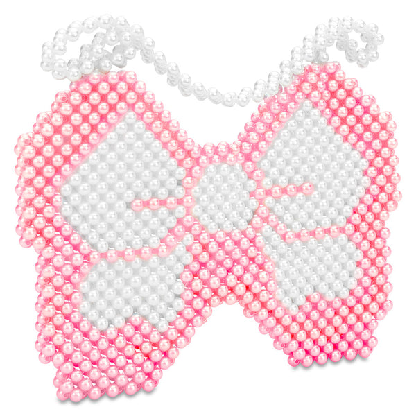 IS Bow Beaded Crossbody Bag