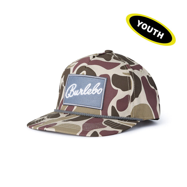 BURLEBO Grey Patch Hat - Camo