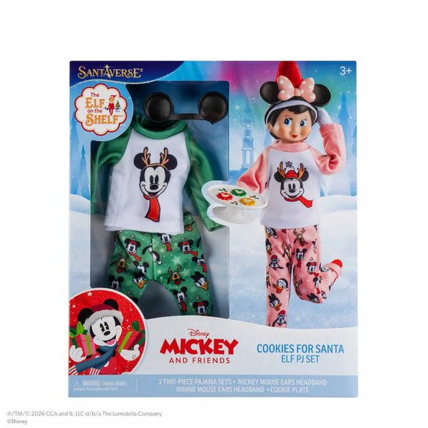 Disney's Mickey & Friends Cookies for Santa PJs | Claus Couture Collection®