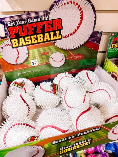 5" Puffer Sports Ball Squishy Toy